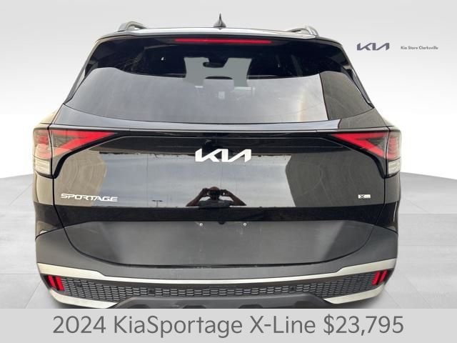 Certified Used 2024 Ebony Black Kia X-Line image 7