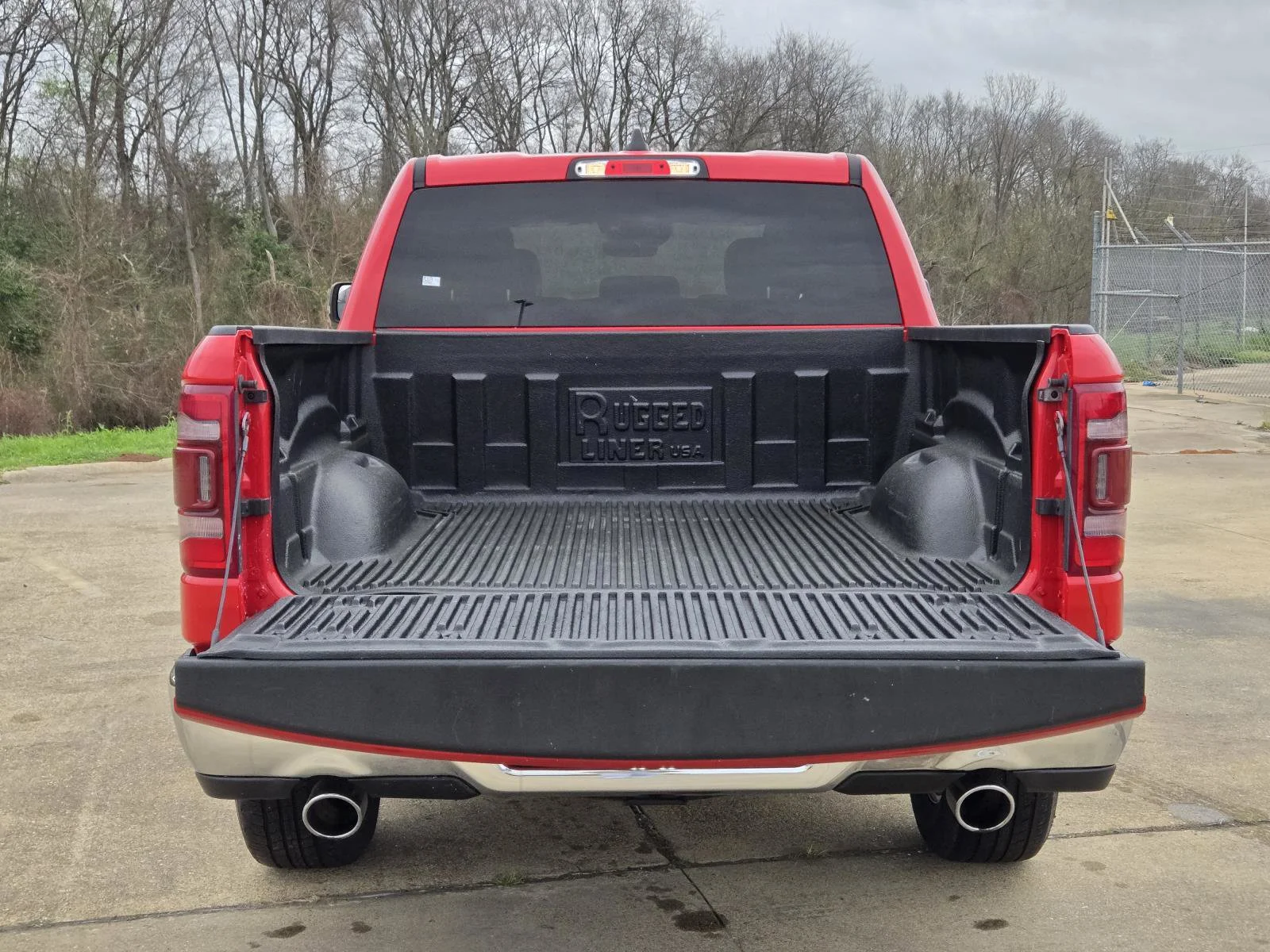 Used 2024 Flame Red Clearcoat Ram Laramie image 10
