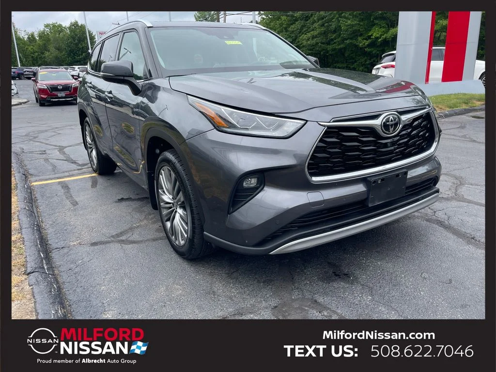 Used 2021 Gray Toyota Platinum image 8