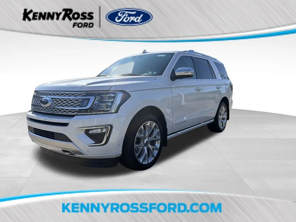 Used 2019 White Ford Platinum image 1