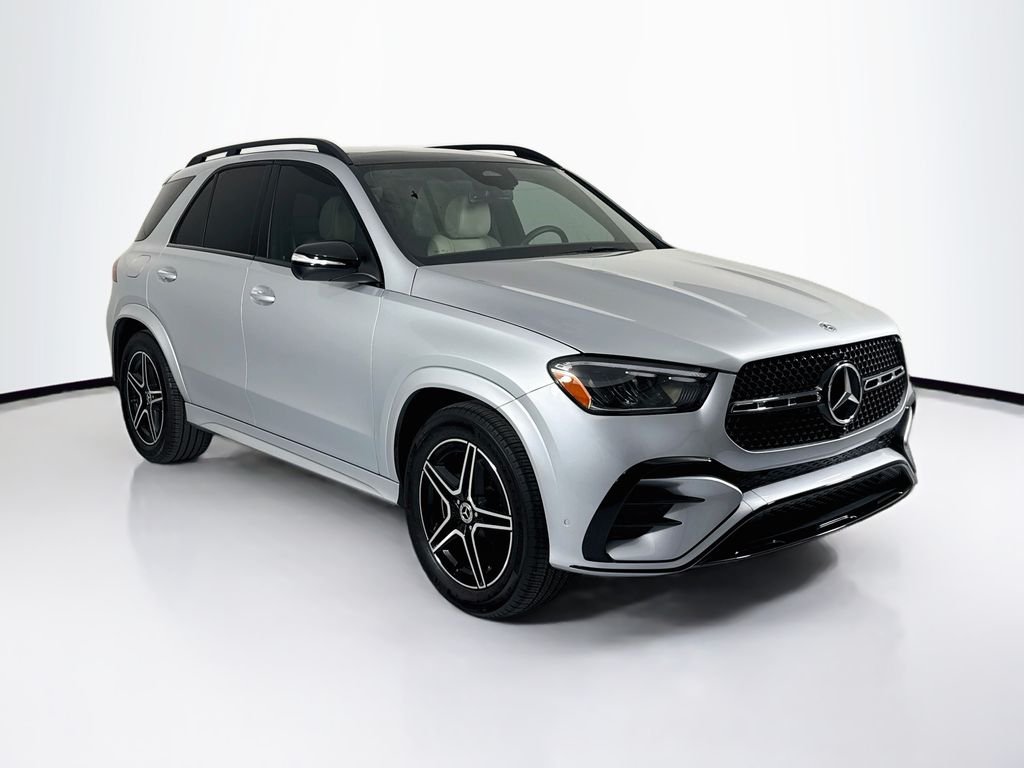 Certified Used 2026 Cirrus Silver Metallic Mercedes-Benz GLE 350 image 3