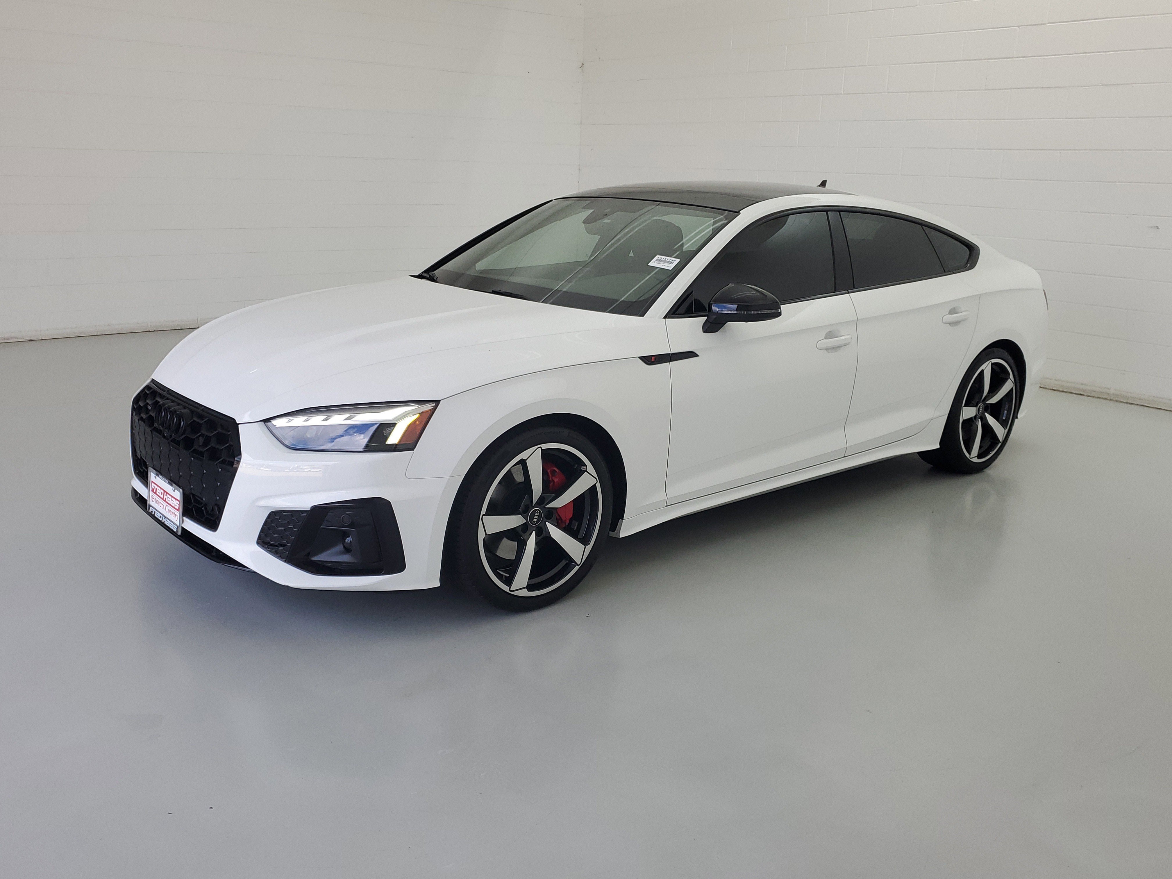 Used 2022 Ibis White Audi Premium Plus image 1