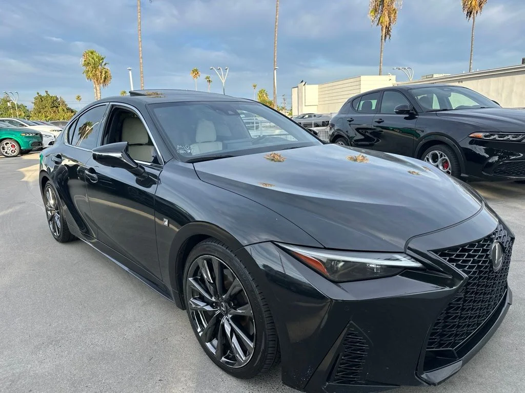 Used 2023 Black Lexus 350 F SPORT image 1