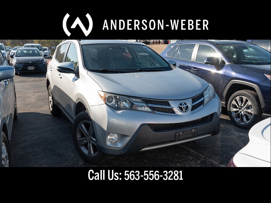 Used 2015 Classic Silver Metallic Toyota XLE image 1