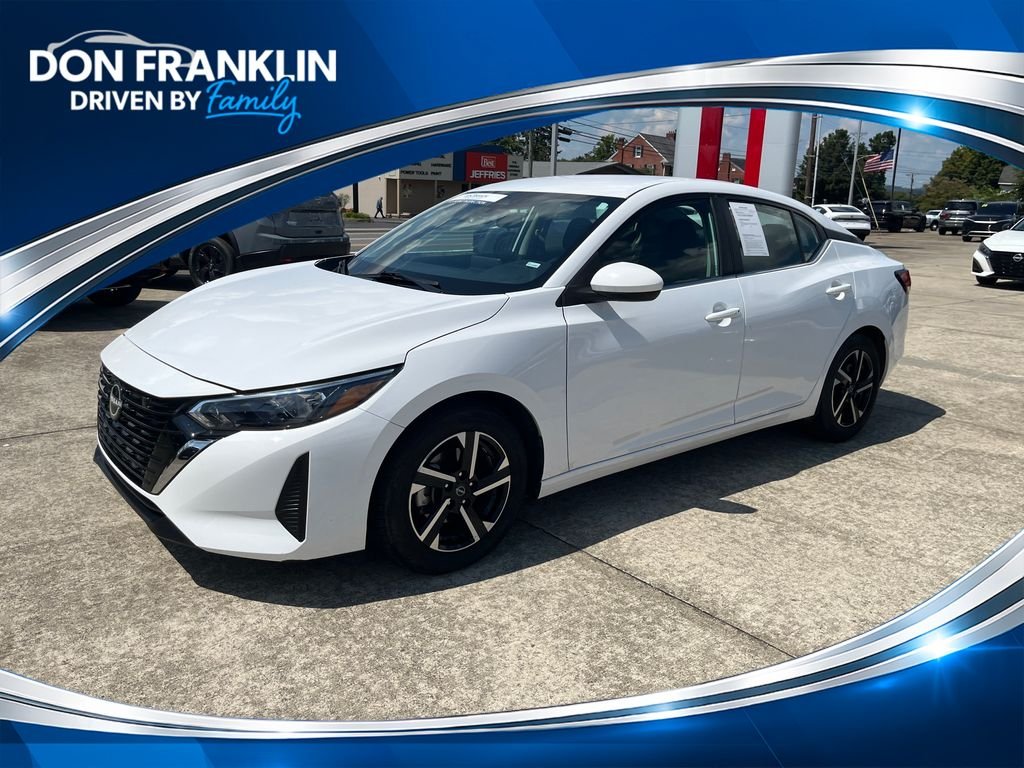 Used 2024 White Nissan SV image 1