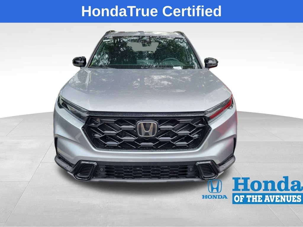 Certified Used 2026 Solar Silver Metallic Honda 2WD Sport-L Hybrid image 2