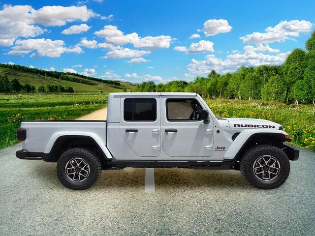 New 2026 Bright White Clear-Coat Exterior Paint Jeep Rubicon X image 7