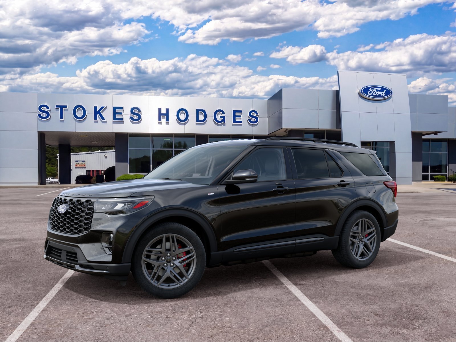 New 2027 Agate Black Metallic Ford ST-Line image 2