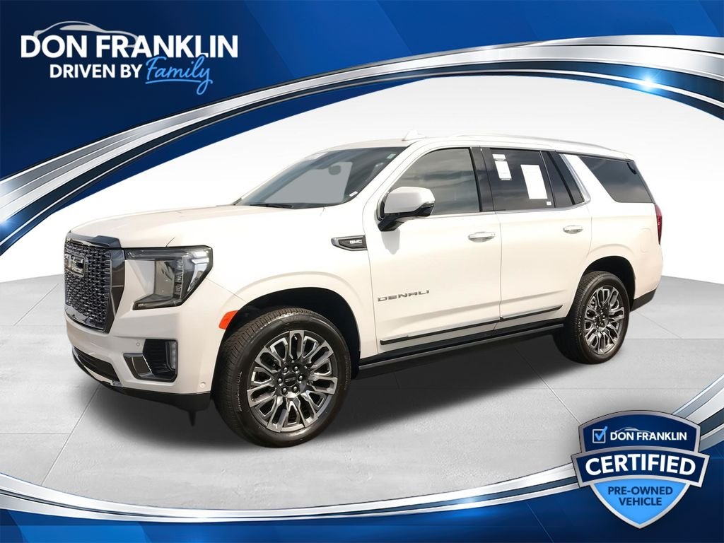 Used 2024 White GMC Denali Ultimate image 1