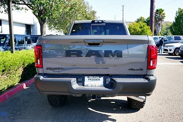 New 2026 Ceramic Gray Clear-Coat Exterior Paint RAM Rebel image 10
