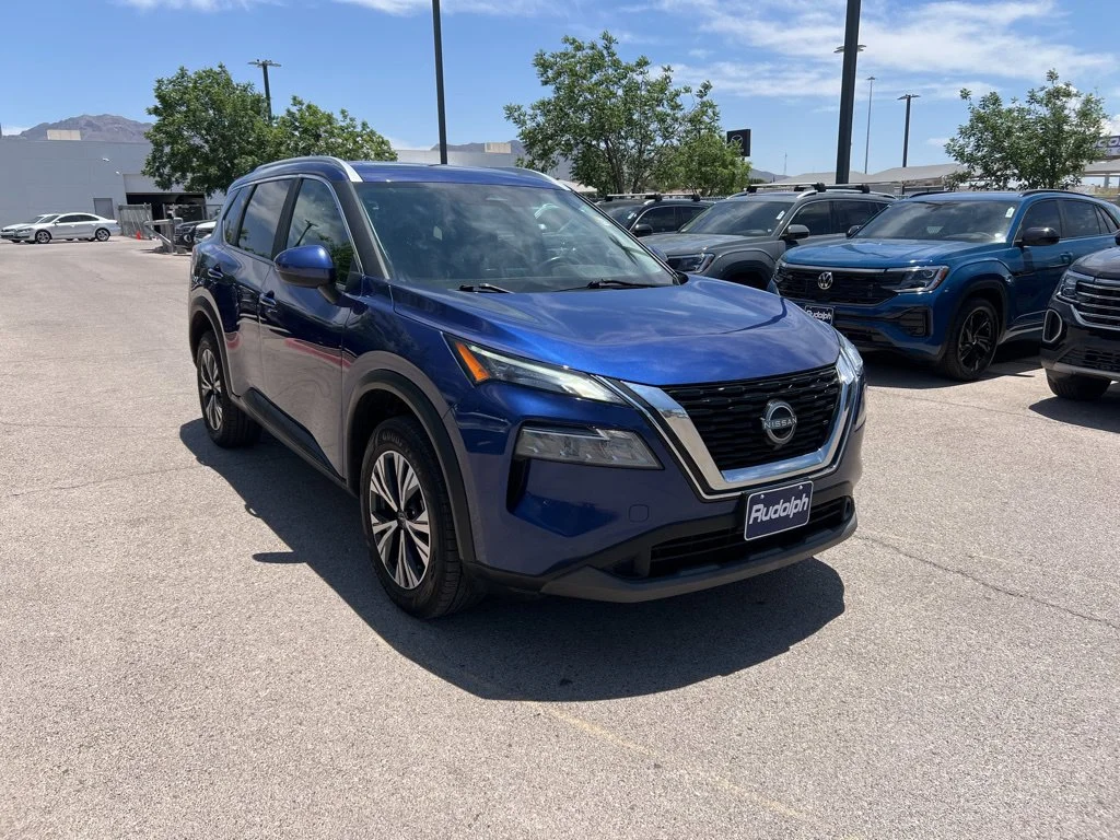 Used 2023 Caspian Blue Metallic Nissan SV image 13