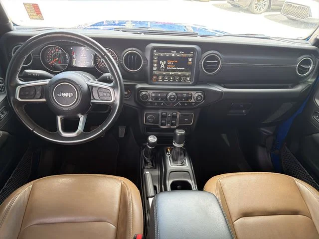 Used 2021 Blue Jeep Overland image 11
