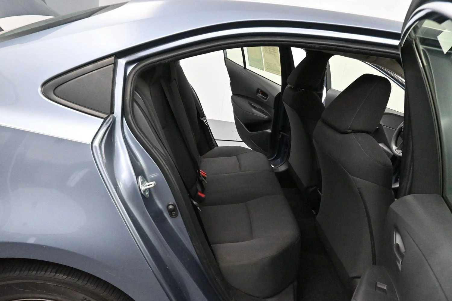 Used 2022 Celestite Gray Metallic Toyota LE image 26