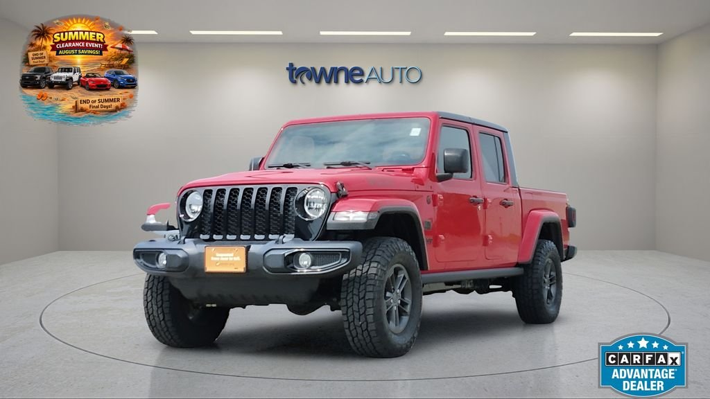 Used 2021 Red Jeep Willys image 1