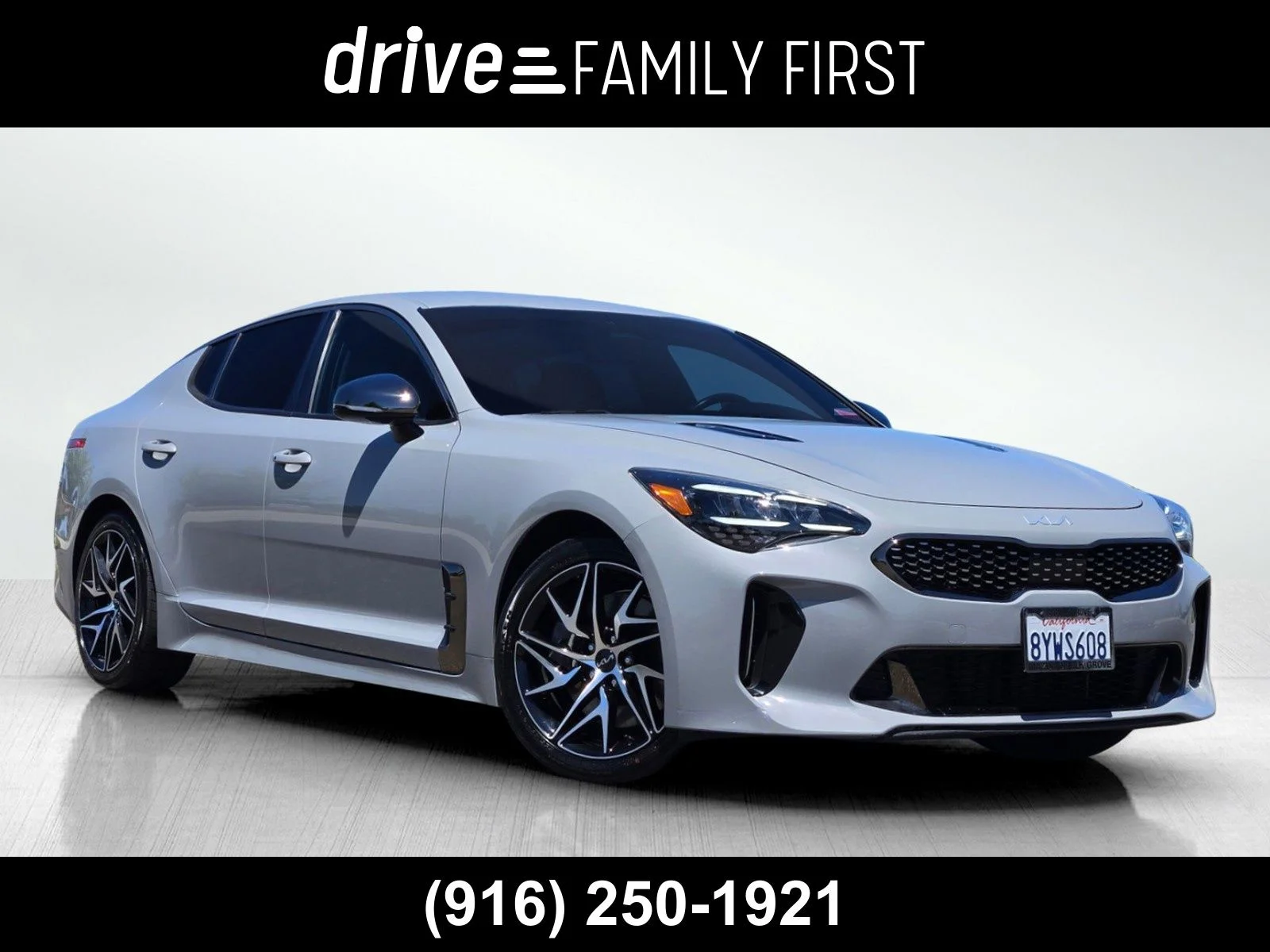 Used 2022 Ceramic Silver Kia GT-Line image 1