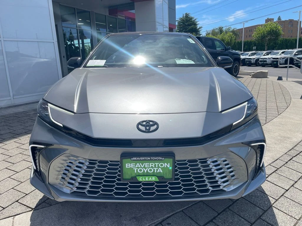 New 2026 Heavy Metal with Midnight Black Metallic roof Toyota XSE image 8