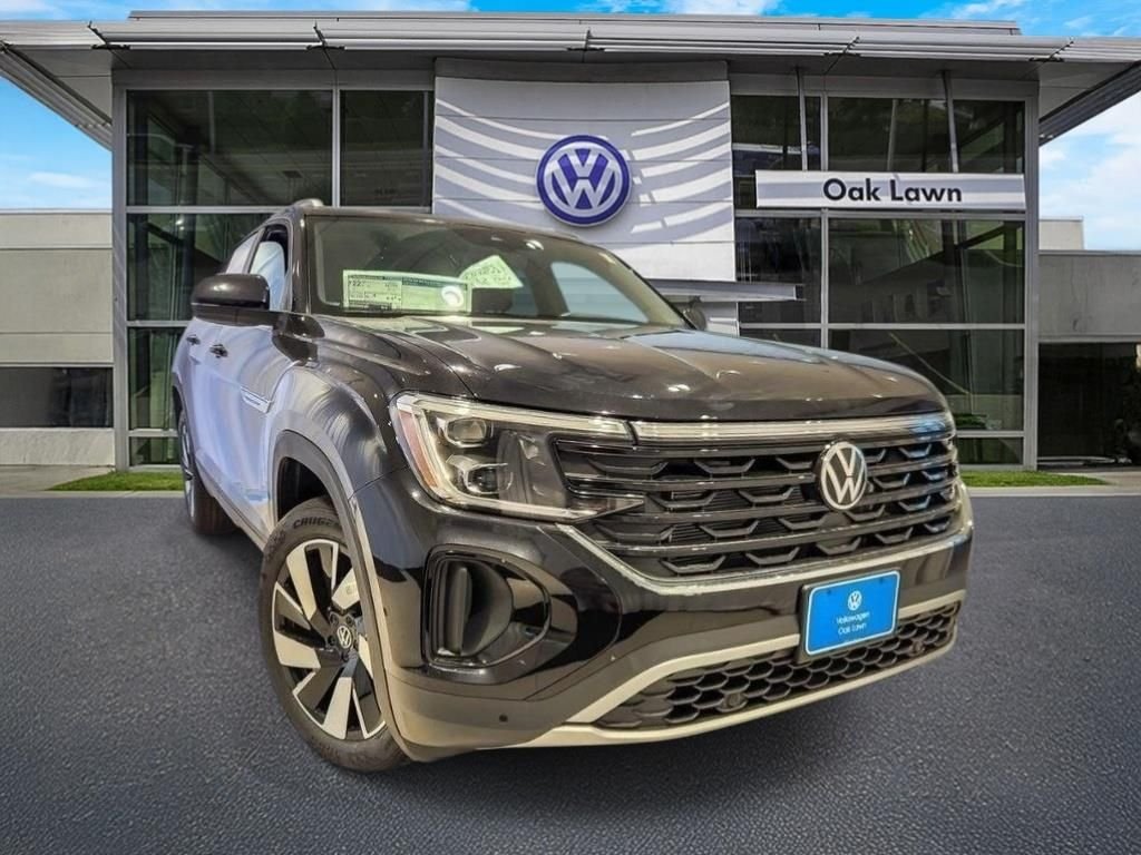 New 2026 Deep Black Pearl Volkswagen SE w/Technology image 1