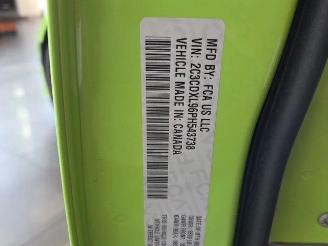 Used 2023 Green Dodge SRT Hellcat Widebody image 6