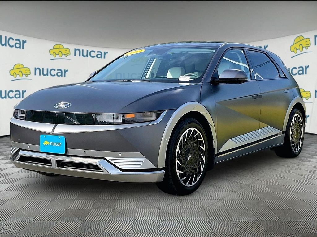 Used 2022 Gray Hyundai Limited image 3