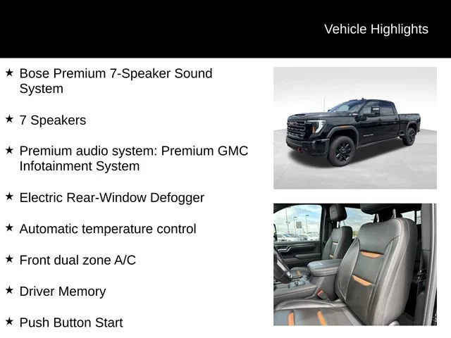 Used 2024 Onyx Black GMC AT4 image 14