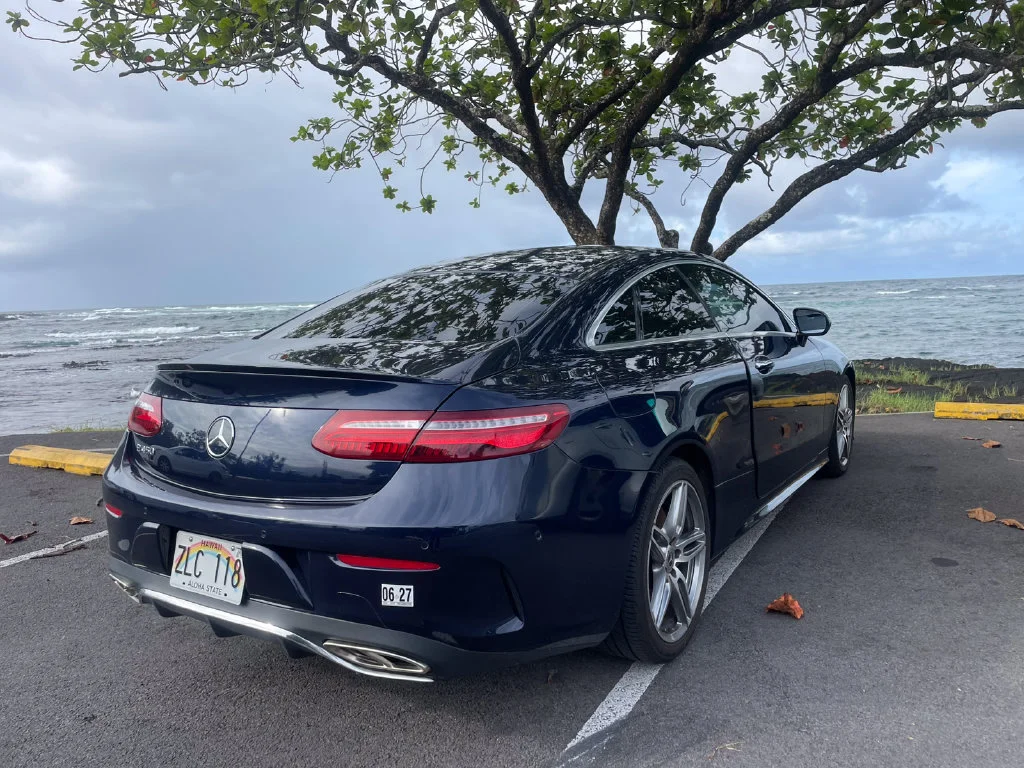 Certified Used 2020 Blue Mercedes-Benz E 450 image 6