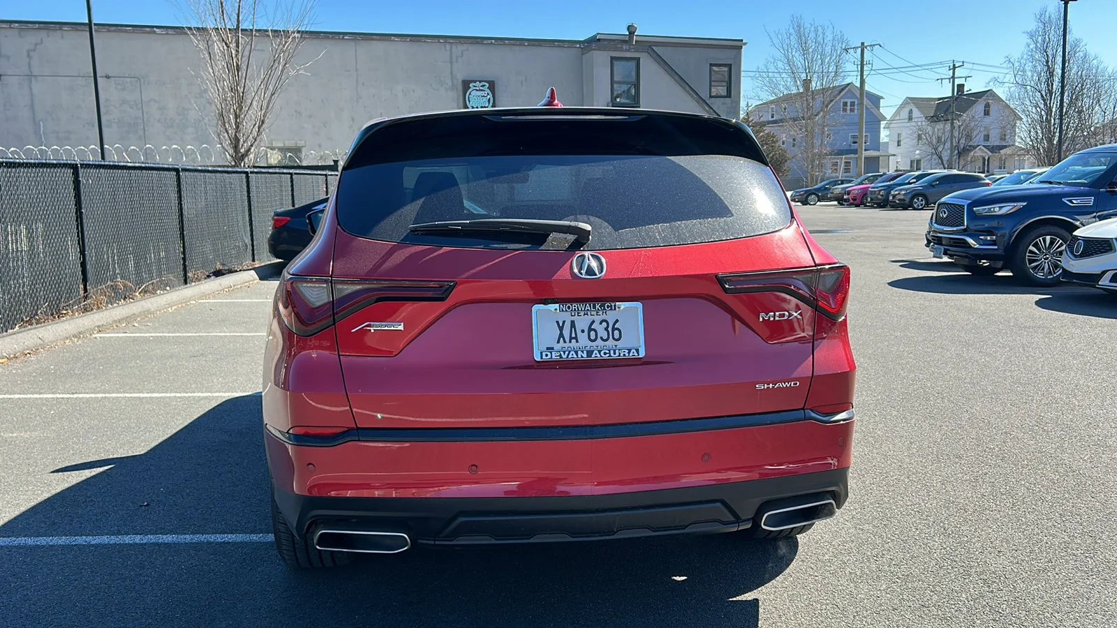 Certified Used 2023 Performance Red Pearl Acura SH-AWD with A-Spec Package image 35
