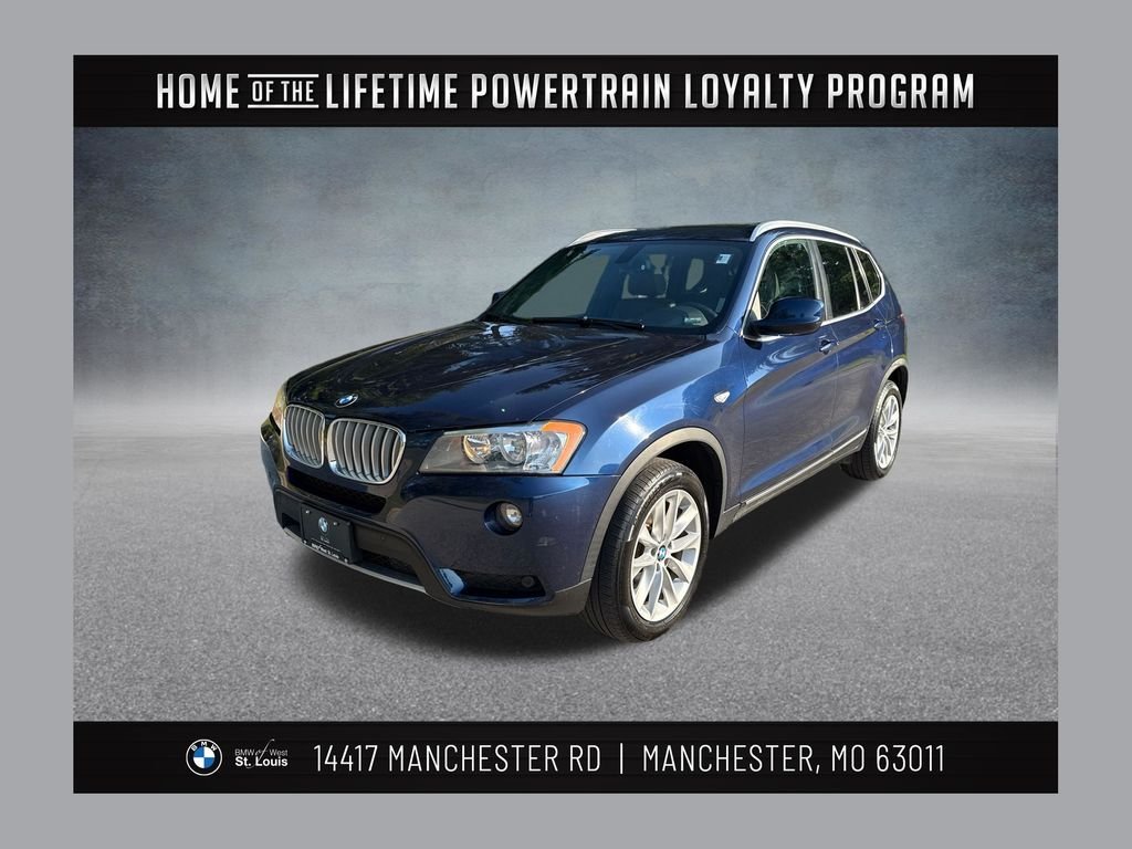 Used 2013 Blue BMW xDrive28i image 1