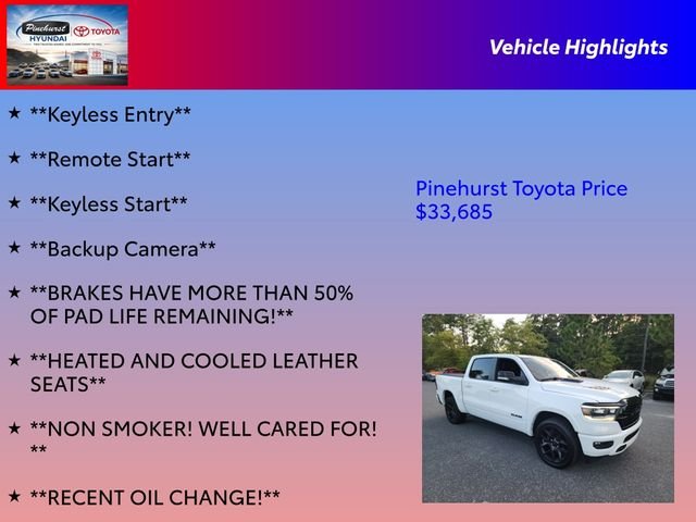 Used 2022 White Ram Laramie image 31