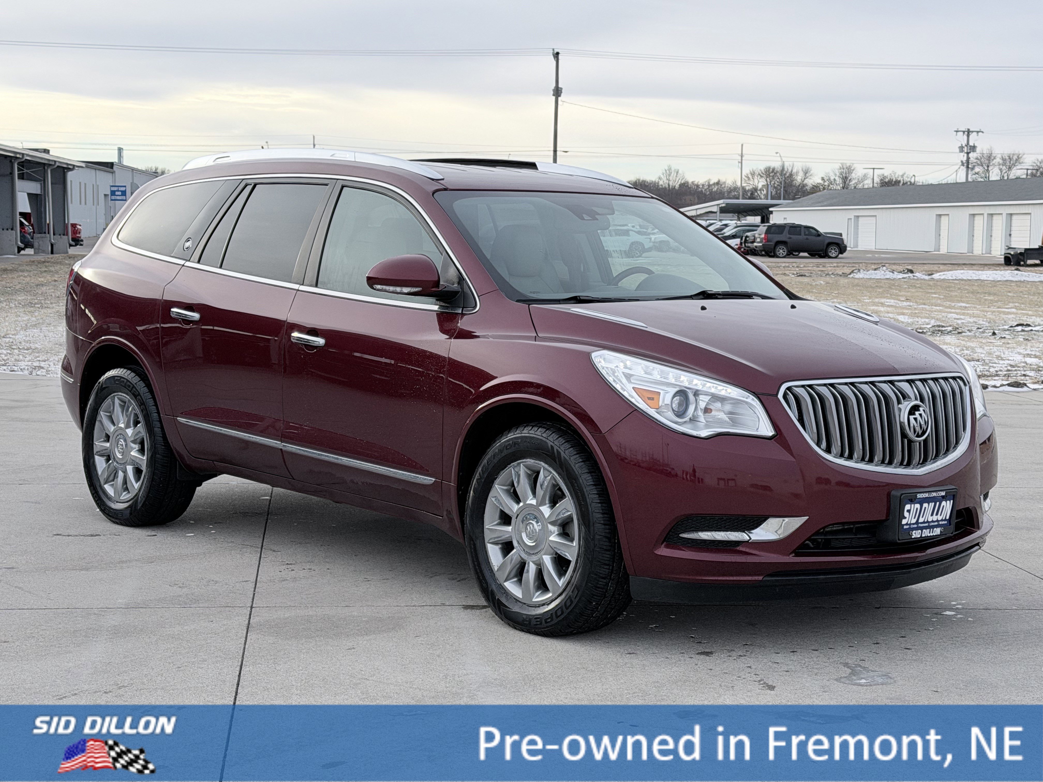 Used 2015 Buick Enclave Leather with VIN 5GAKRBKD9FJ177354 for sale in Fremont, NE
