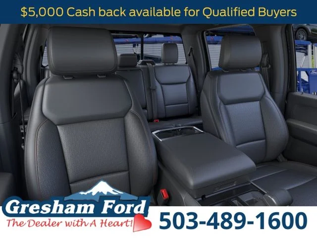 New 2026 Agate Black Metallic Ford Lariat image 11