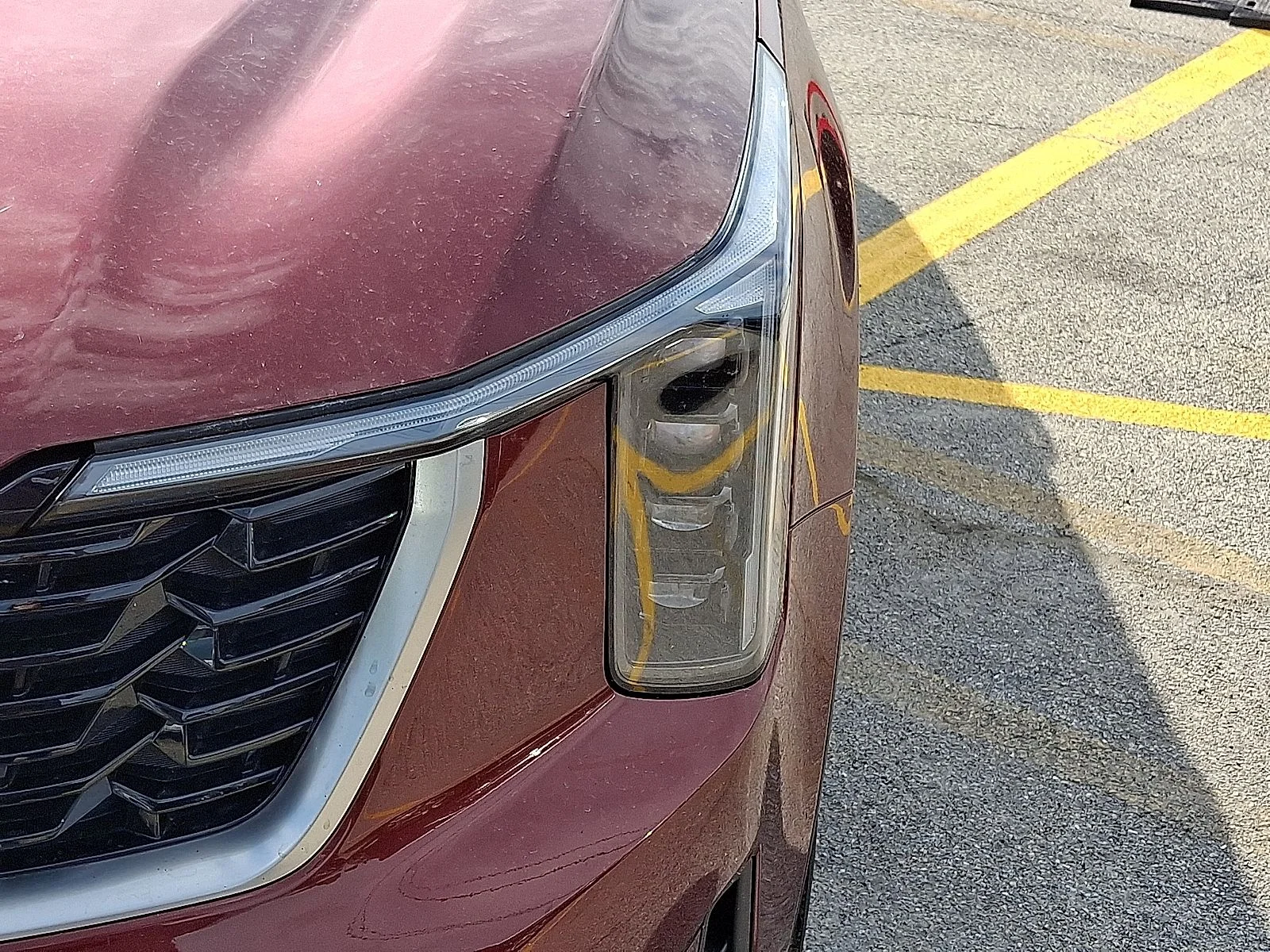 Certified Used 2025 Red Kia EX image 9