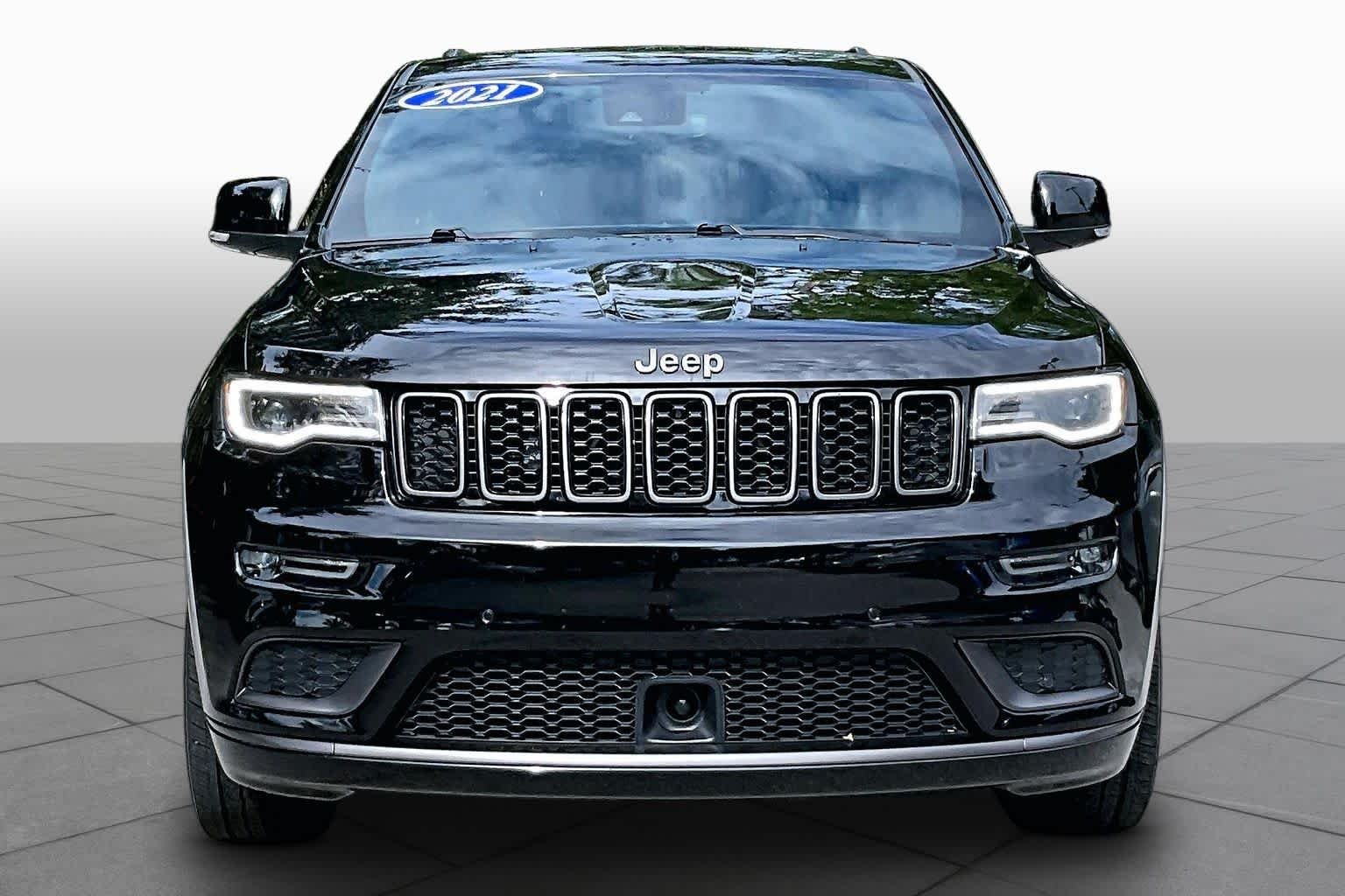 Used 2021 Diamond Black Crystal Pearlcoat Jeep High Altitude image 4