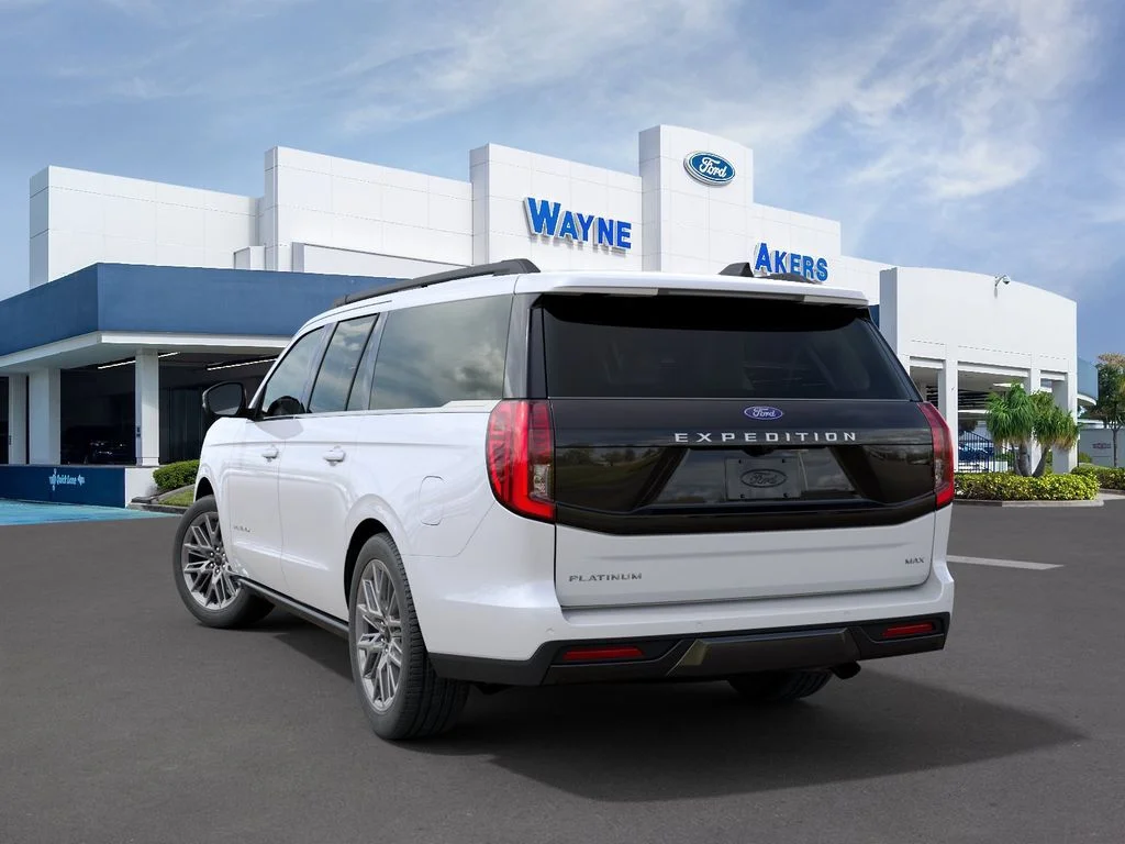 New 2027 Star White Metallic Tri-Coat Ford Platinum image 7