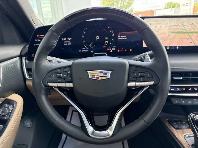 Certified Used 2025 Radiant Red Tintcoat Cadillac Premium Luxury image 33