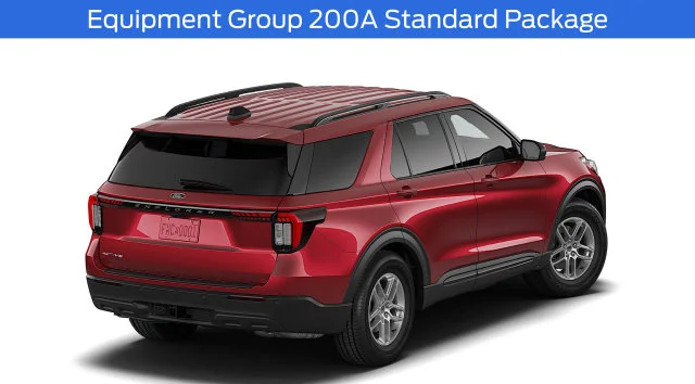 New 2027 Ruby Red Metallic Tinted Clearcoat Ford Active image 3