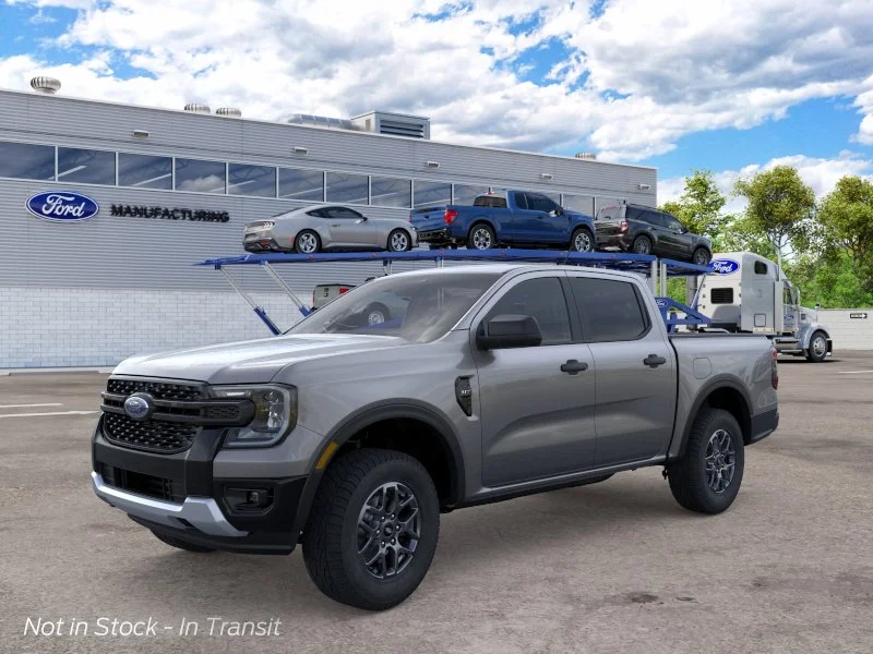 New 2026 Carbonized Gray Metallic Ford XLT image 2