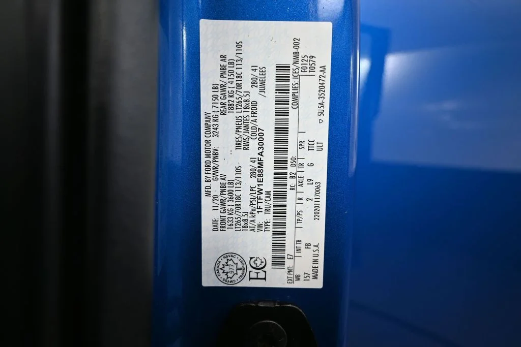 Used 2021 Blue Ford XLT image 54