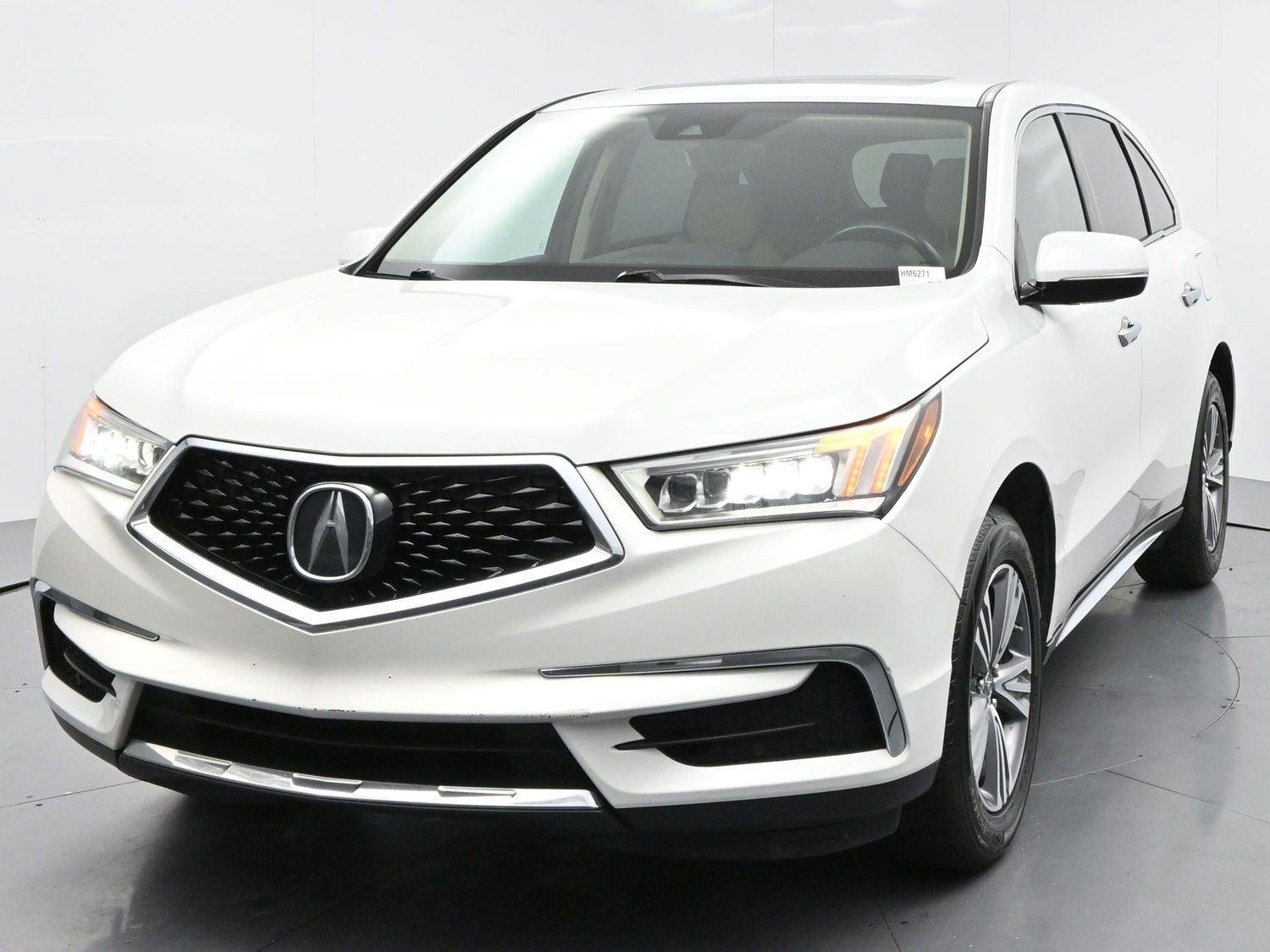 Used 2020 Platinum White Pearl Acura SH-AWD image 3