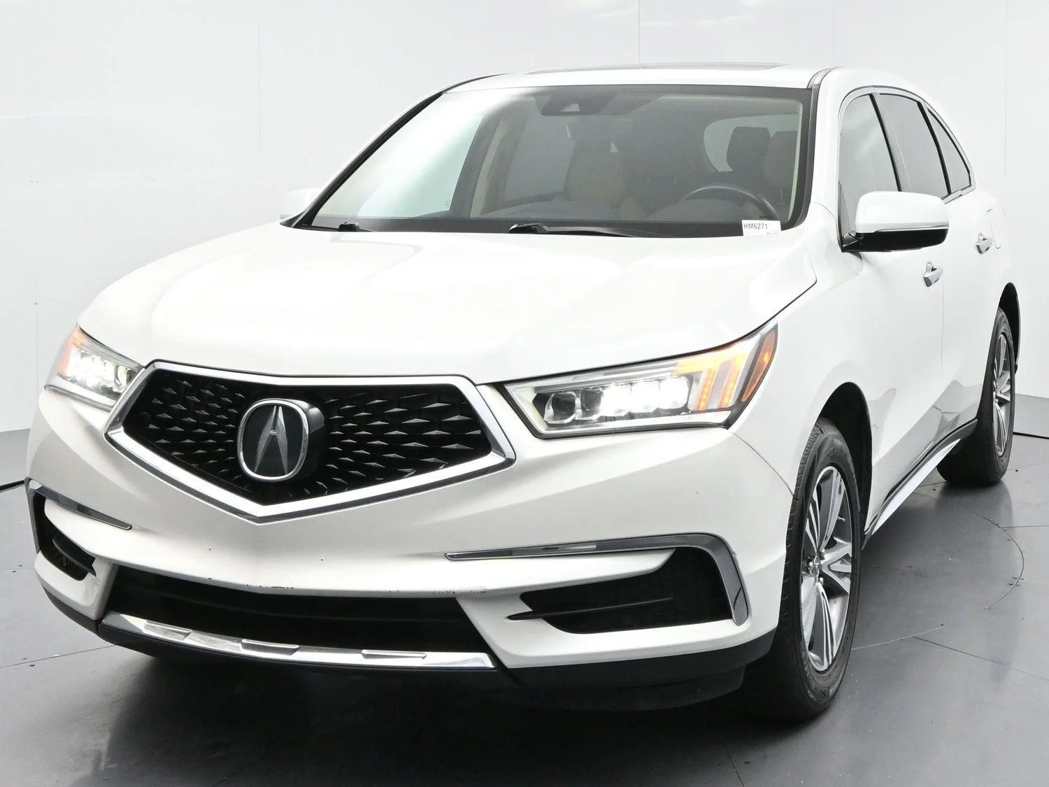 Used 2020 Platinum White Pearl Acura SH-AWD image 3