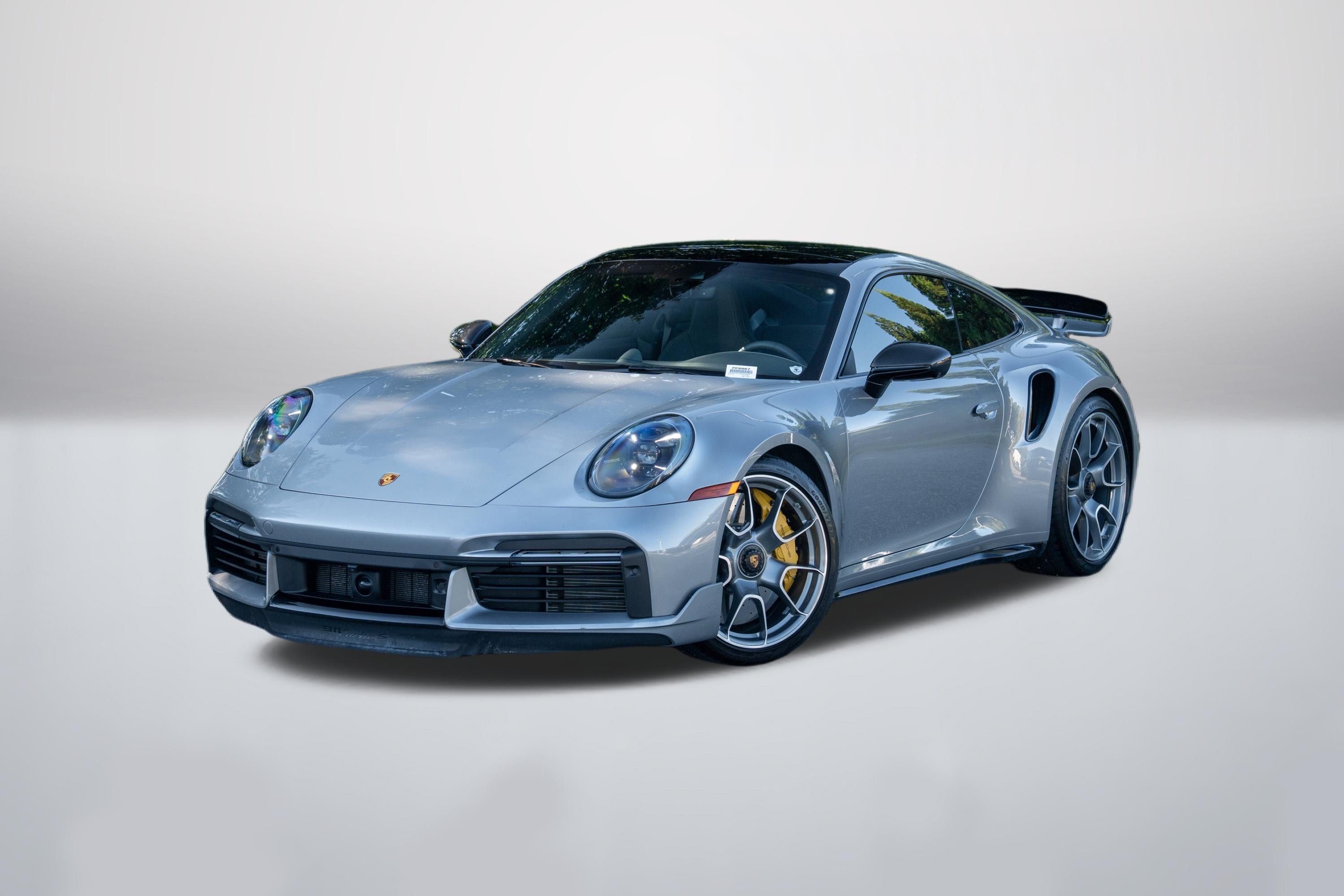 Used 2022 GT Silver Metallic Porsche Turbo S image 1