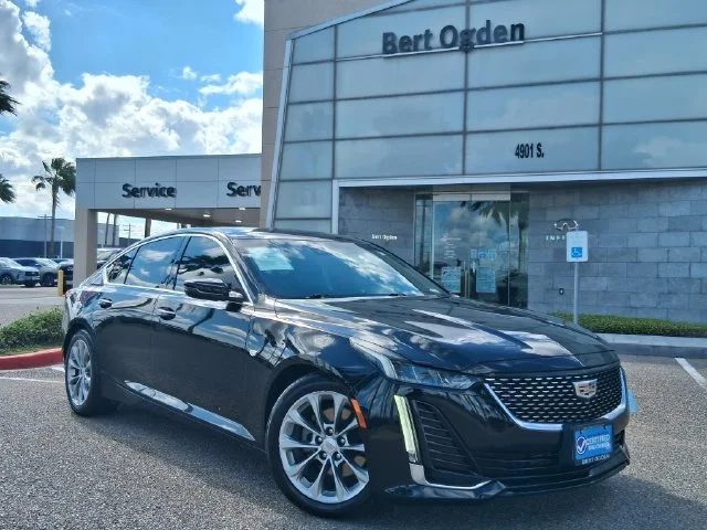 Used 2021 Black Cadillac Premium Luxury image 1