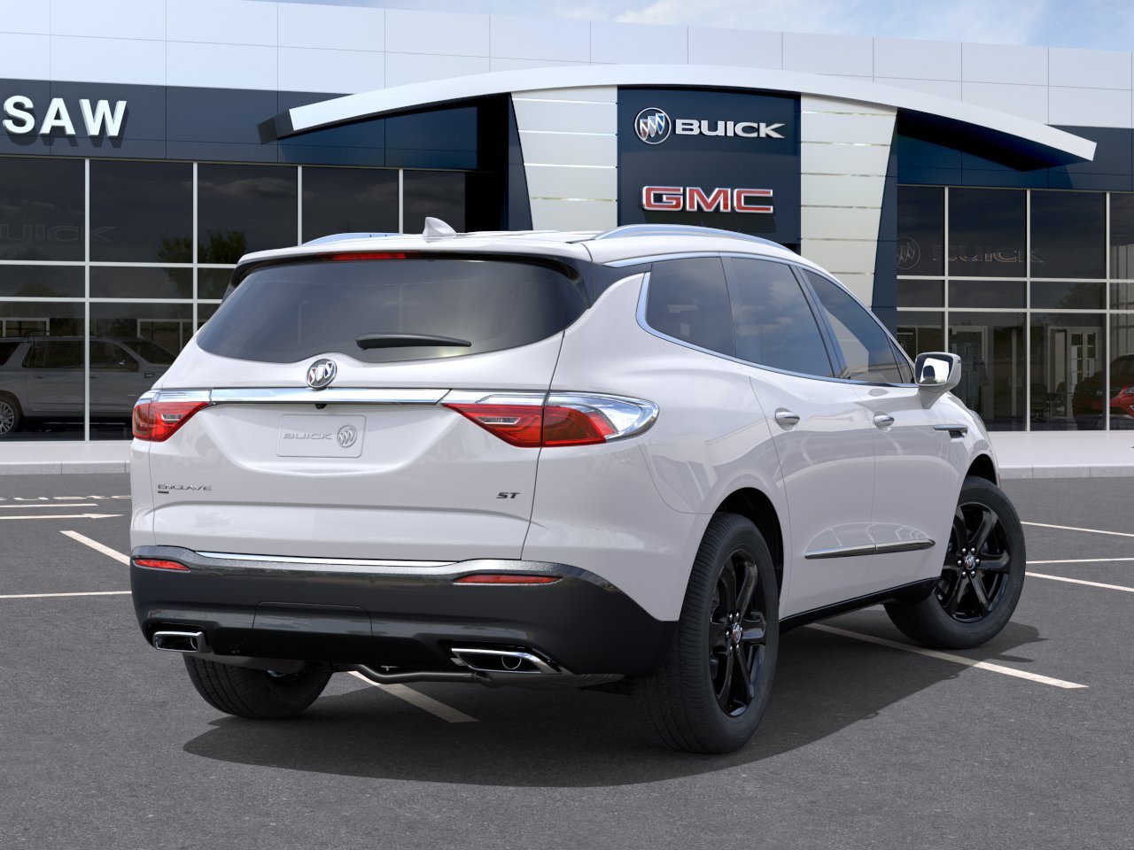 Used 2024 WHITE FROST TRICOAT Buick Essence image 4
