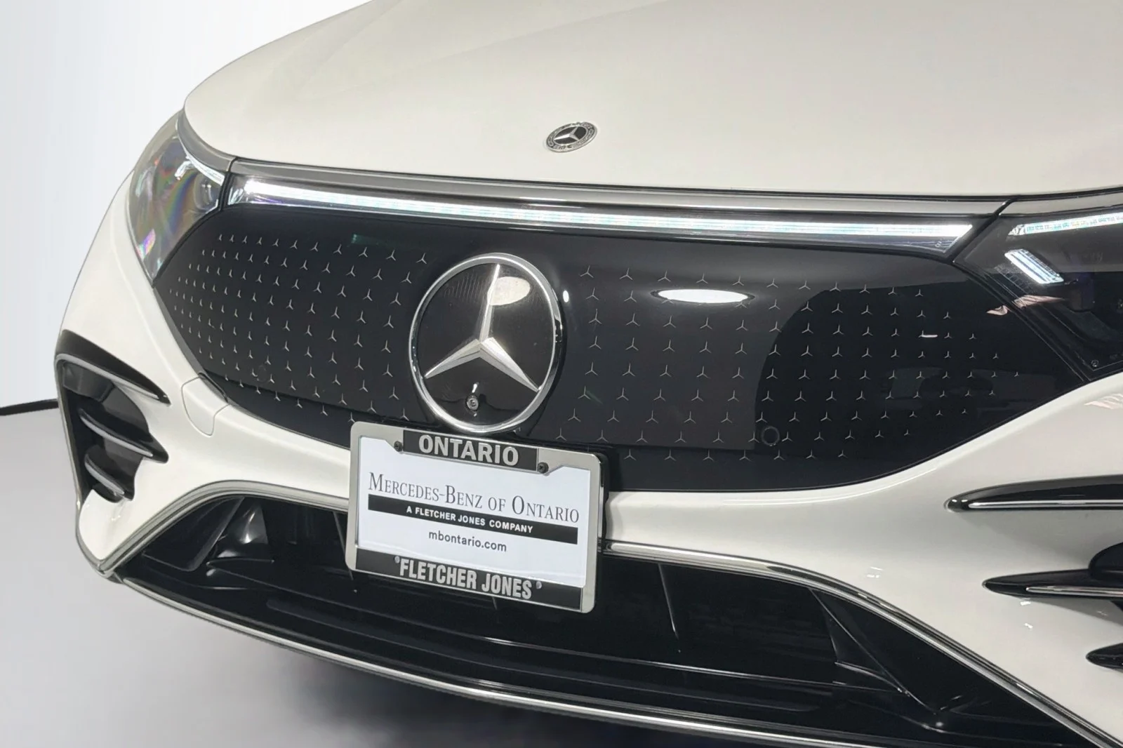 Certified Used 2023 Polar White Mercedes-Benz EQS 450+ image 13