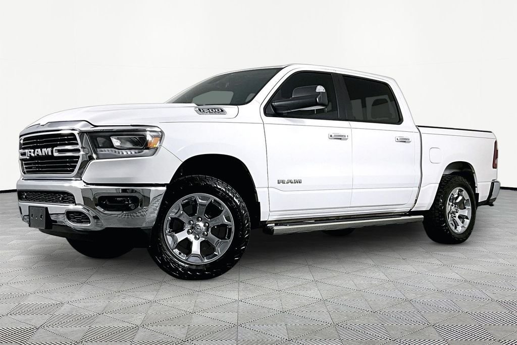 Used 2019 White Ram Big Horn/Lone Star image 1