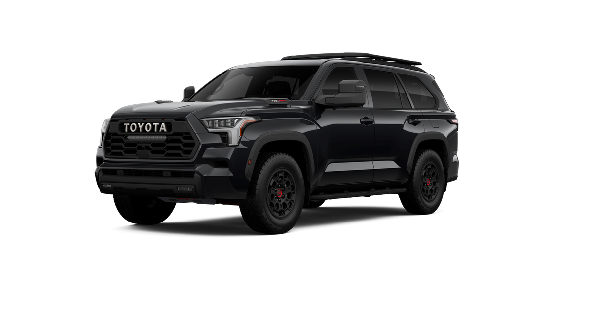 New 2026 Midnight Black Metallic Toyota TRD Pro image 2