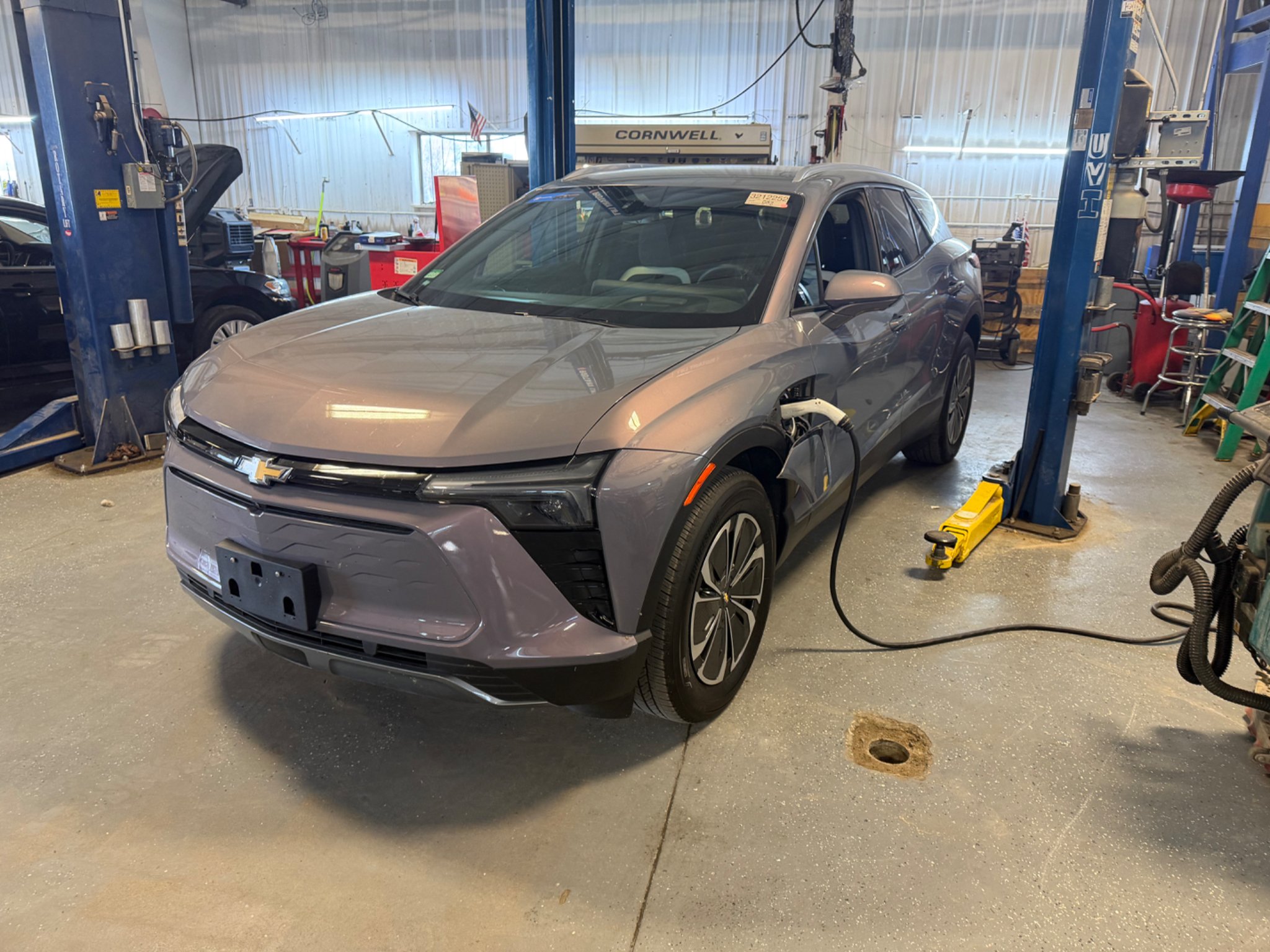 Used 2024 Galaxy Gray Metallic Chevrolet eAWD LT image 1