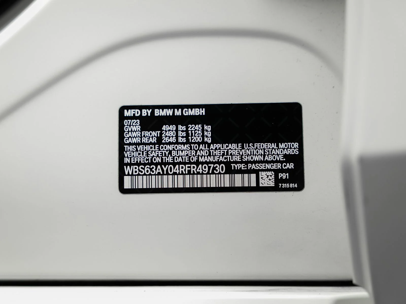 Used 2024 White BMW CS image 73