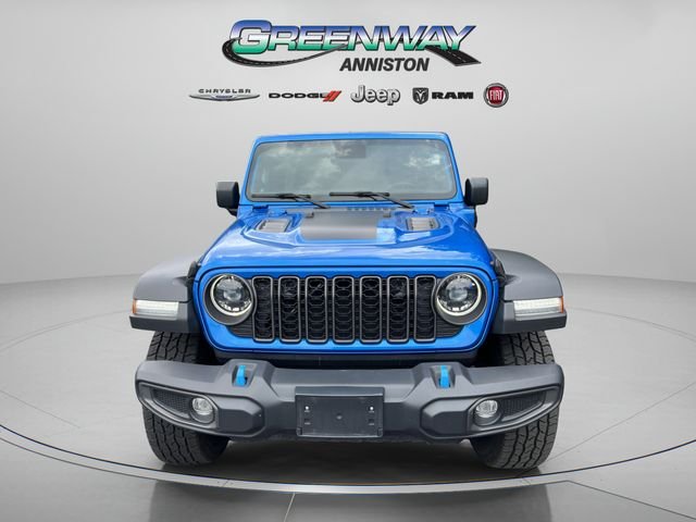 Used 2024 Hydro Blue Pearlcoat Jeep Rubicon image 2