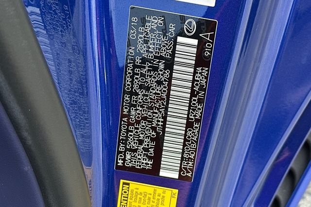 Used 2018 Blue Lexus 500 image 31