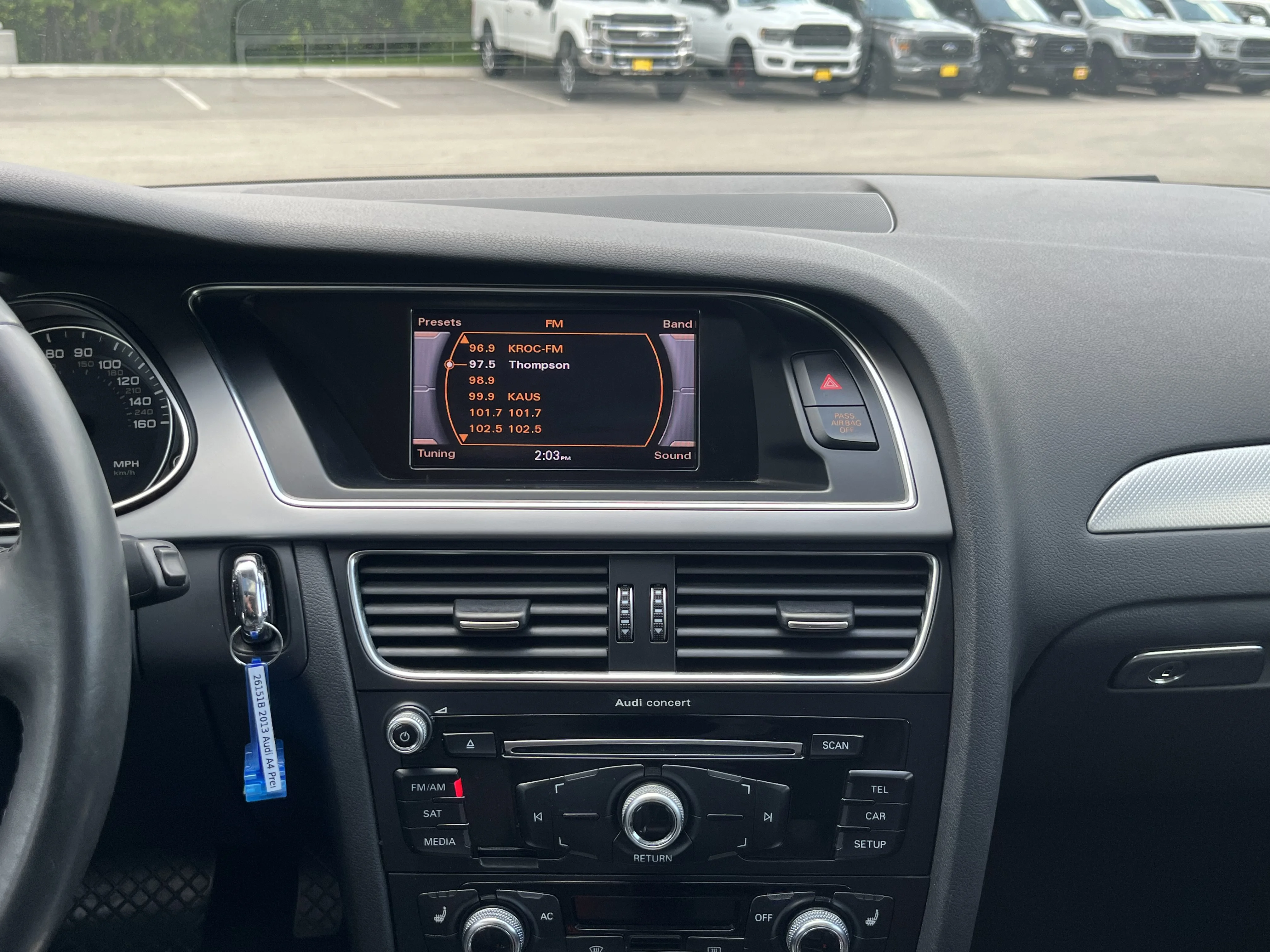 Used 2013 Moonlight Blue Pearl Audi Premium Plus image 14